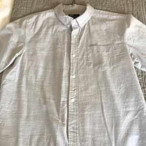 Public opinion short sleeve button up.